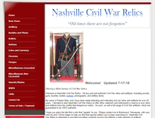 Tablet Screenshot of nashvillerelics.com